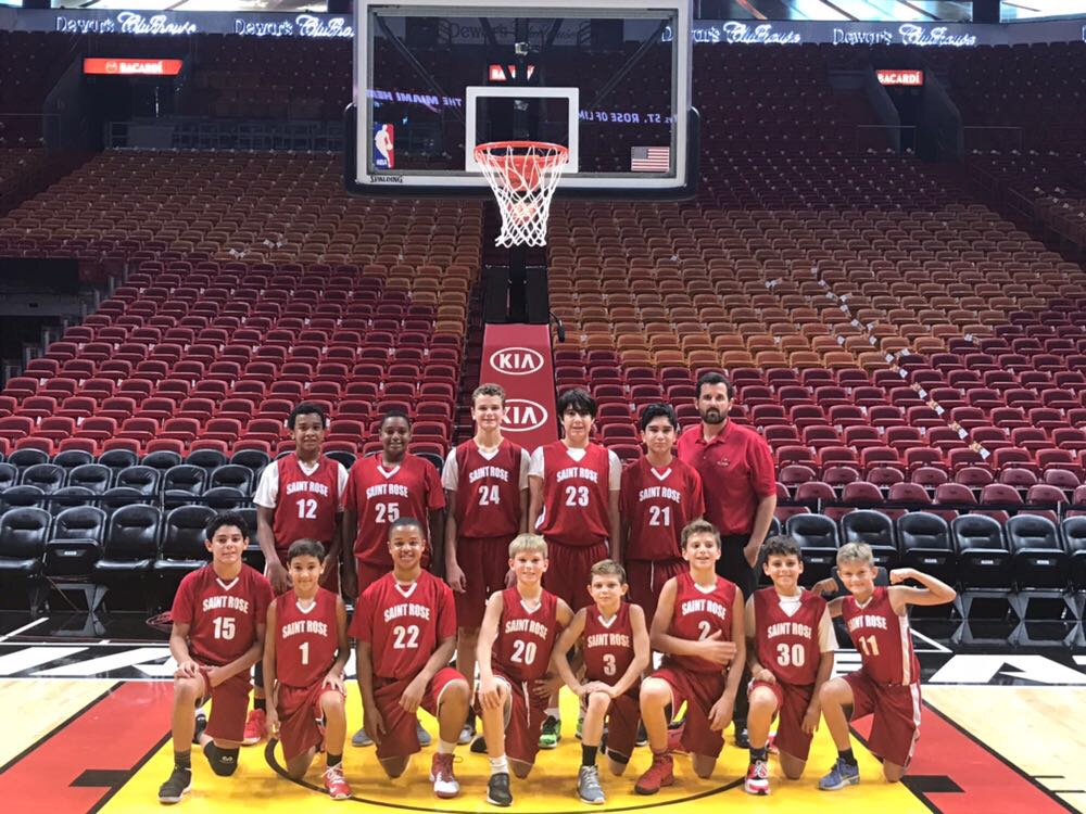 Boys Basketball at Heat Arena